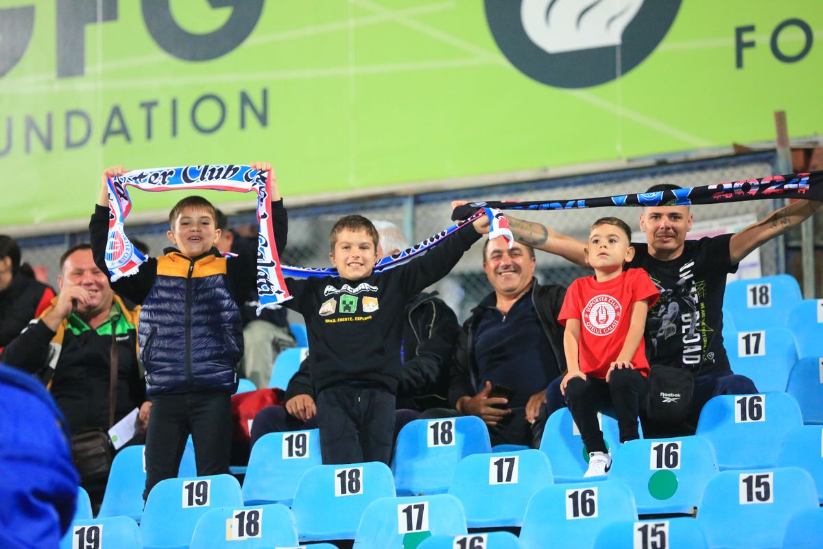 Oțelul - Universitatea Craiova, imagini înainte de meci