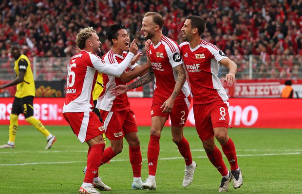 Union Berlin - Borussia Dortmund 2-1 » Un nou pas greșit pentru trupa lui Nuri Sahin în Bundesliga