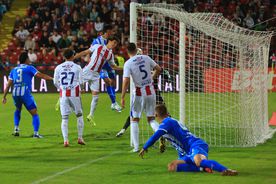 Oțelul - Universitatea Craiova 1-1.  Oțelul n-a știut, Universitatea n-a putut! Munteanu și Gâlcă s-au blocat reciproc în derby-ul din vârful Superligii. Cum arată clasamentul