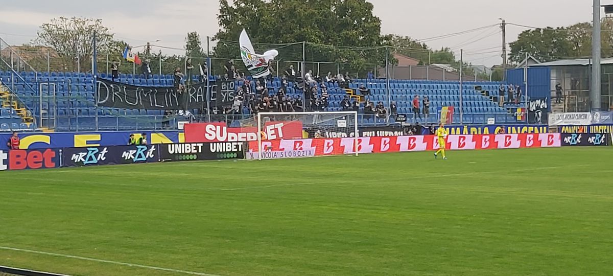 Unirea Slobozia - U Cluj, 5 octombrie