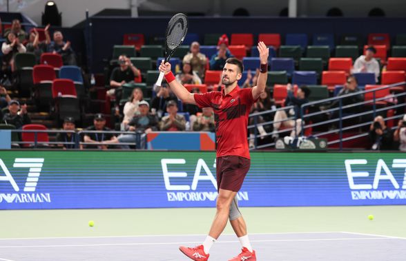 Novak Djokovic, primul pas spre titlul cu numărul 100! » Fostul lider mondial s-a calificat în turul al treilea la Shanghai