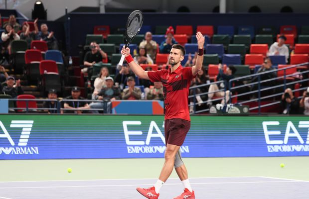 Novak Djokovic, primul pas spre titlul cu numărul 100! » Fostul lider mondial s-a calificat în turul al treilea la Shanghai