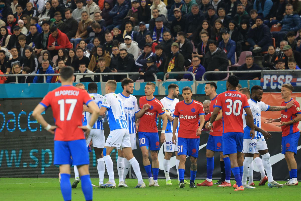 FCSB - Craiova, imagini din timpul partidei jucate pe 5 octombrie 2025 // foto: Ionuț Iordache