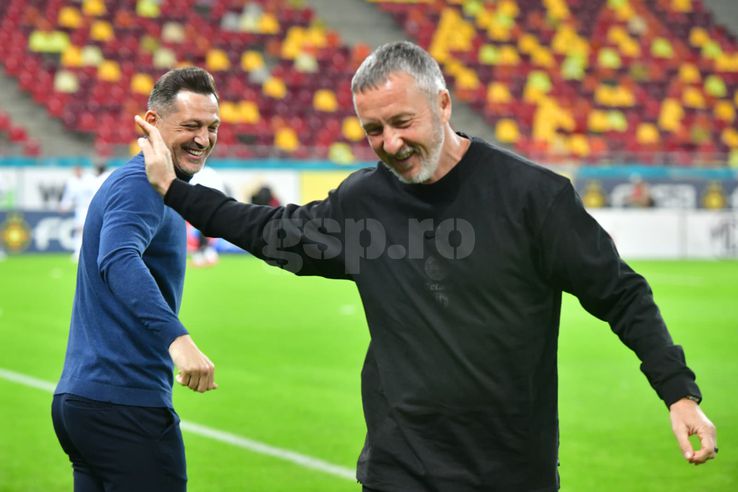 Mihai Stoica și Mirel Rădoi / Cele mai tari 20 de imagini de la FCSB - Universitatea Craiova / FOTO: GSP.ro
