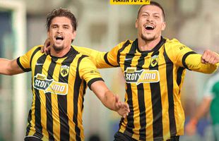 Impact instant! Răzvan Marin, gol decisiv în prelungiri pentru AEK Atena