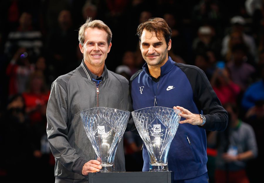 Stefan Edberg i-a fost antrenor lui Roger Federer pentru o perioadă FOTO Guliver/GettyImages Roger Federer a spus pe cine vede în TOP 5 cei mai buni jucători de tenis din istorie