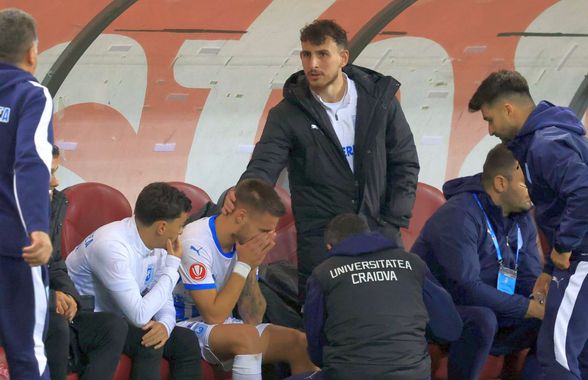 Prim verdict crunt după accidentarea din derby: ruptură de ligament încrucișat