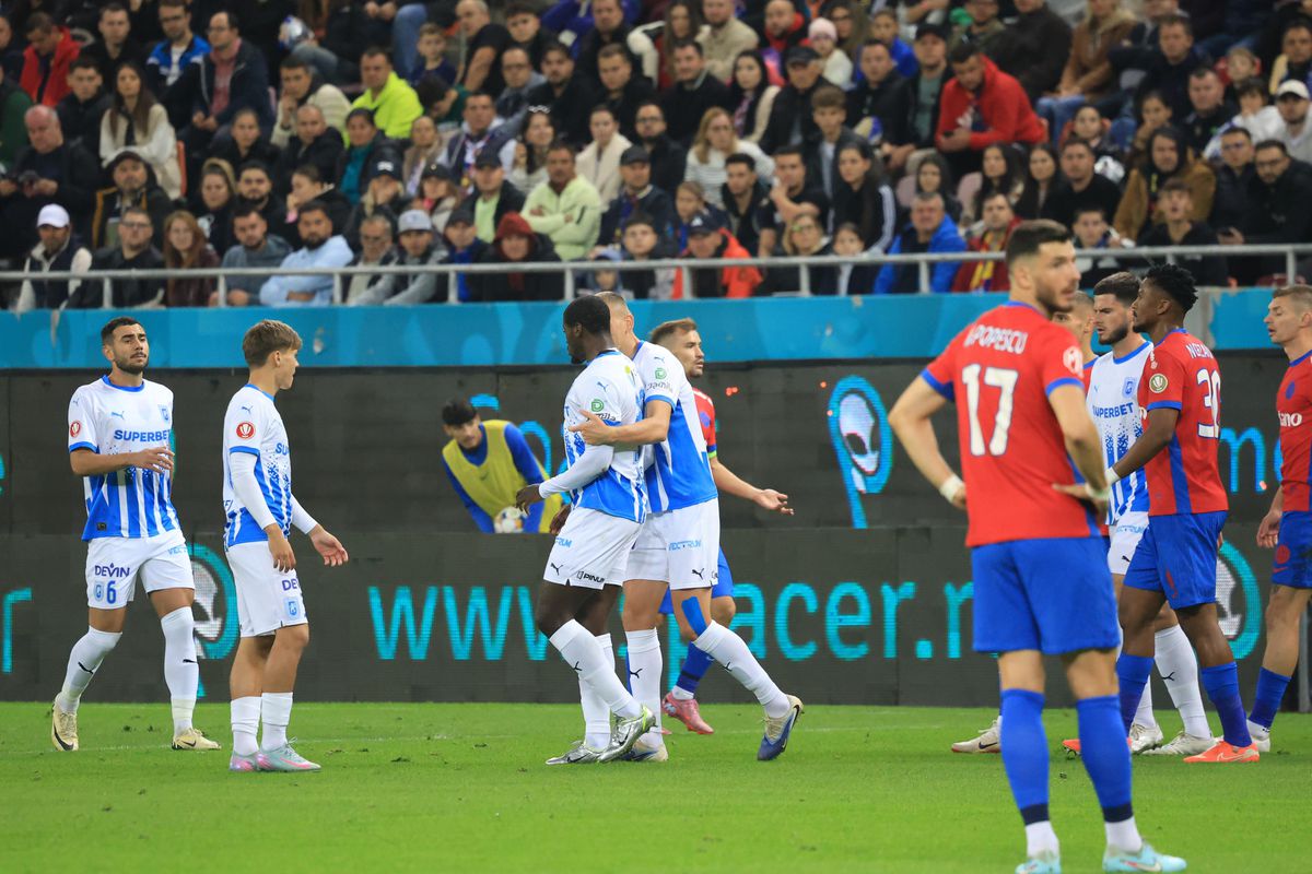 Amenda uriașă primită de FCSB, după victoria cu Craiova » Intervenția Jandarmeriei, usturătoare