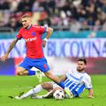 Daniel Bîrligea în FCSB - Craiova, imagini din timpul partidei jucate pe 5 octombrie 2025 // foto: Ionuț Iordache