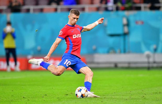 Moment rar la FCSB - Craiova » La câte penalty-uri ratate a ajuns Florin Tănase + O bornă importantă atinsă