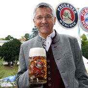 Jucătorii și staff-ul lui Bayern au sărbătorit începutul perfect de sezon la Oktoberfest // FOTO: Getty Images