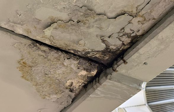 Urmările ploilor masive pe Arena Națională » Imagini incredibile pe cel mai scump stadion din România, la FCSB - Craiova