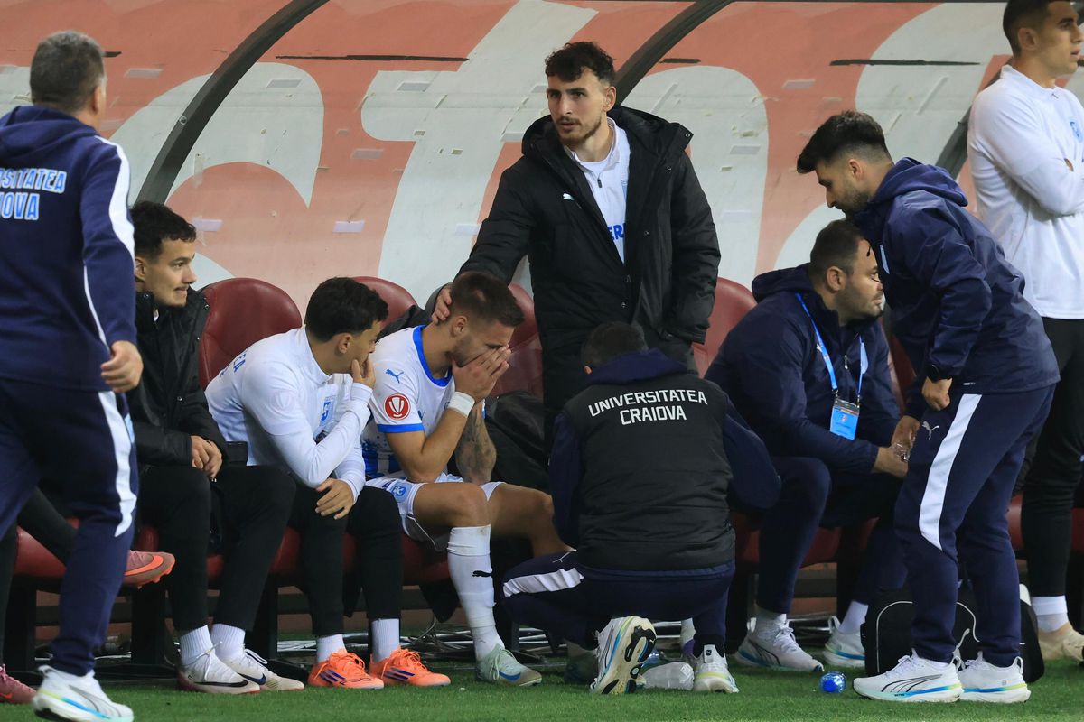 Prim verdict crunt după accidentarea din derby: ruptură de ligament încrucișat