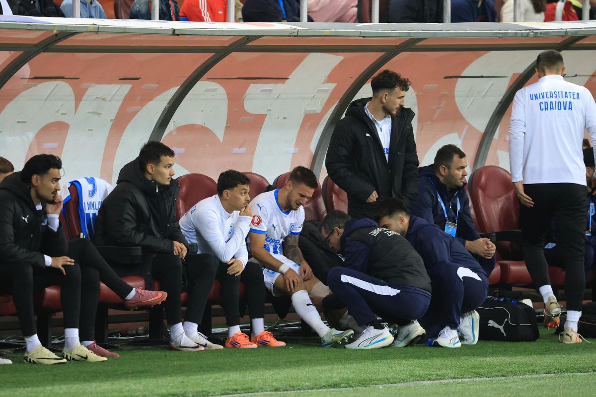 Prim verdict crunt după accidentarea din derby: ruptură de ligament încrucișat