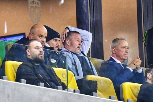 Mihai Stoica și Florinel Coman în FCSB - Universitatea Craiova / FOTO: GSP.ro