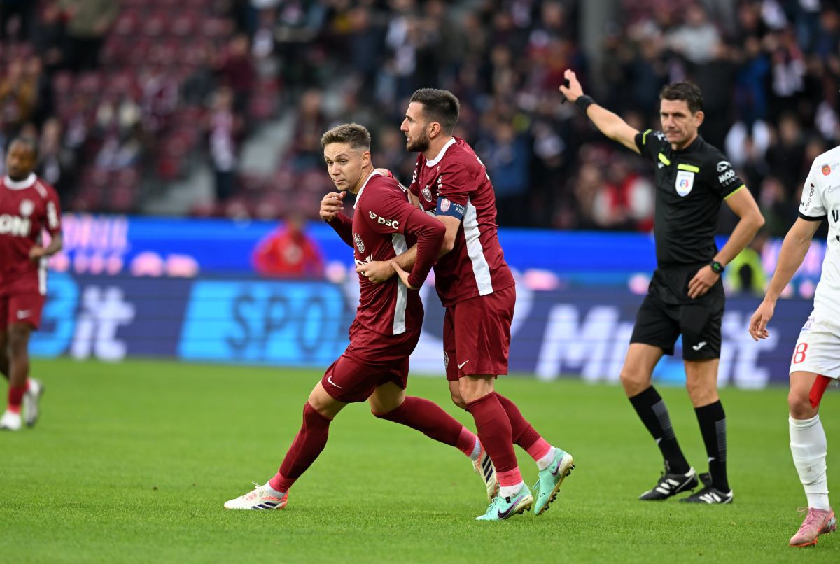 După victoria CFR-ului, Nelu Varga a evidențiat un fotbalist: „Are calitate cât duce trenul”