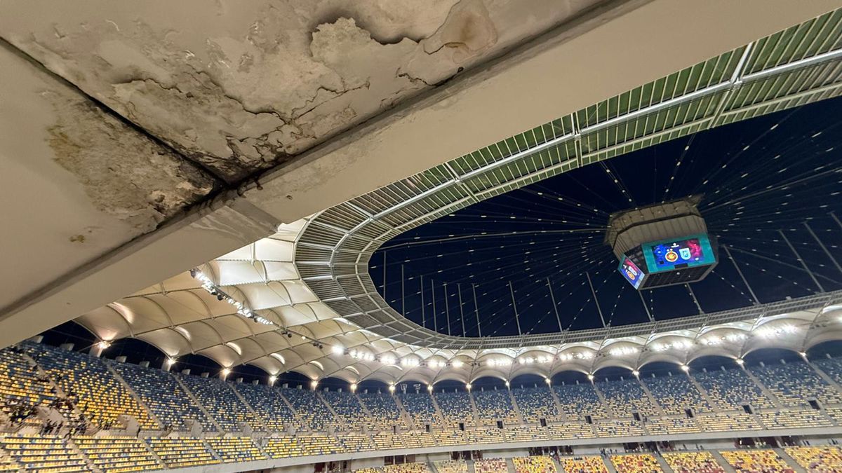 Arena Națională, afectată de infiltrații