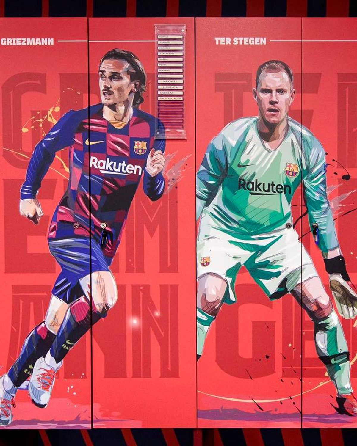 BARCELONA - SLAVIA PRAGA // VIDEO + FOTO Imagini din noul vestiar catalan: Messi și Suarez au dulapuri personalizate