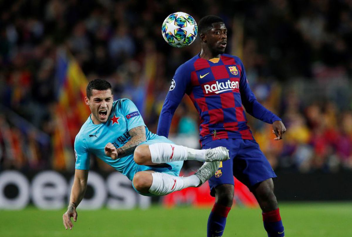 BARCELONA - SLAVIA PRAGA 0-0 // VIDEO + FOTO Cum a jucat Nicolae Stanciu în surpriza de pe Camp Nou și cât trecuse de la ultimul 0-0 catalan în Ligă acasă