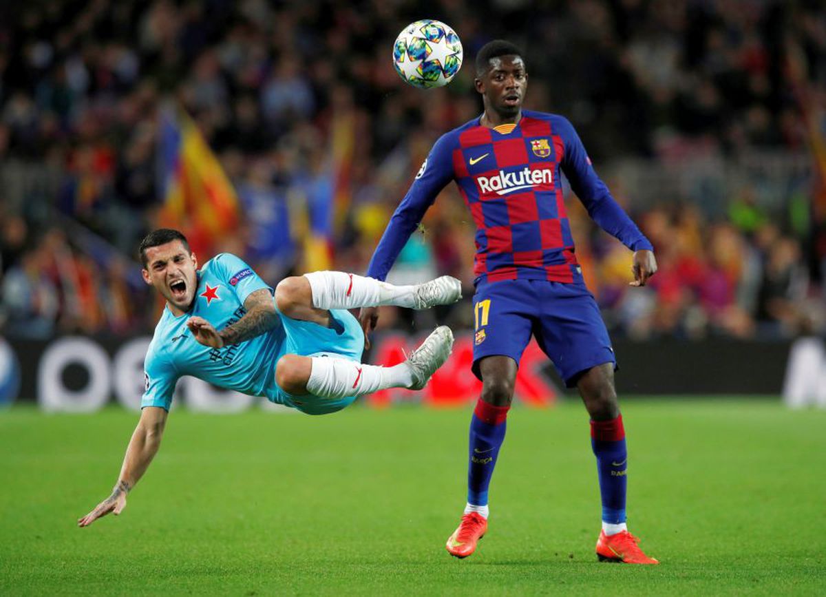 BARCELONA - SLAVIA PRAGA 0-0 // VIDEO + FOTO Cum a jucat Nicolae Stanciu în surpriza de pe Camp Nou și cât trecuse de la ultimul 0-0 catalan în Ligă acasă