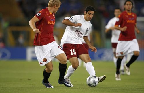 Emmanuel Culio a reușit o „dubă” în AS Roma - CFR Cluj 1-2, în 2008