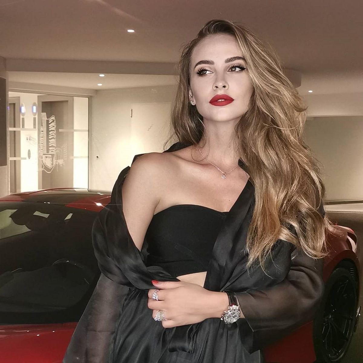 FOTO Cine e Lolita, fiica de oligarh rus cu care Dimitrov a înlocuit-o pe Sharapova: a avut nuntă cu Lady Gaga, de 10 milioane de euro