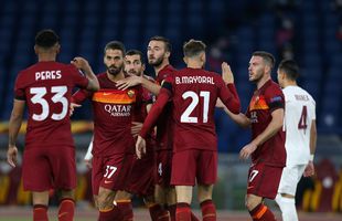 AS Roma - CFR Cluj. VIDEO + FOTO Experimentul lui Dan Petrescu a dat greș! Gafe în lanț într-o primă repriză de coșmar pe Olimpico