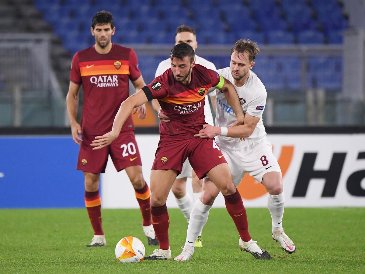 Edin Dzeko, testat pozitiv cu Covid-19, la o zi după AS Roma - CFR Cluj 5-0