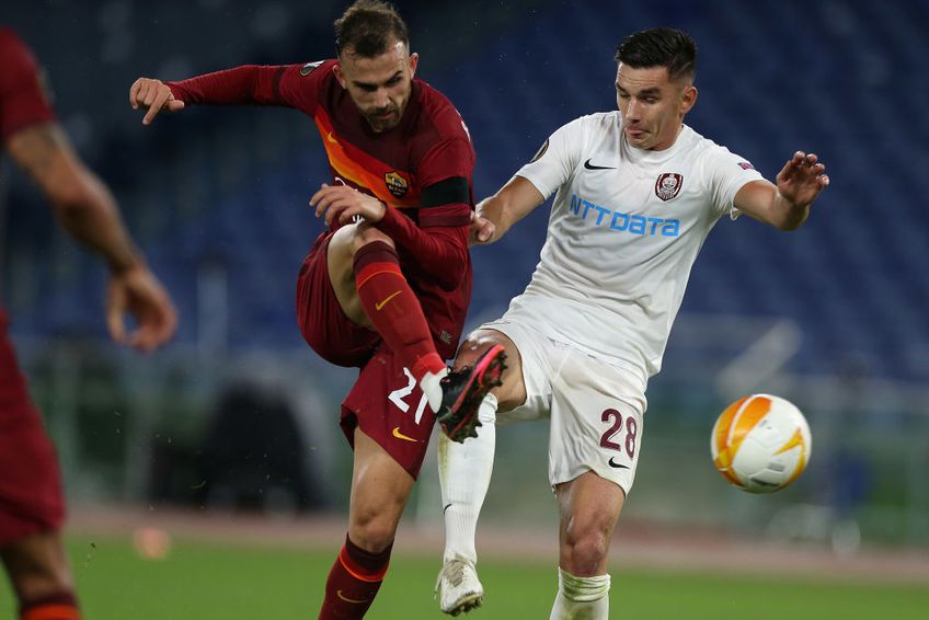 CFR Cluj a pierdut pe terenul celor de la AS Roma, scor 0-5, în runda cu numărul 3 a grupei A din Europa League. Este cea mai drastică înfrângere din cariera lui Dan Petrescu (52 de ani) în cupele europene.