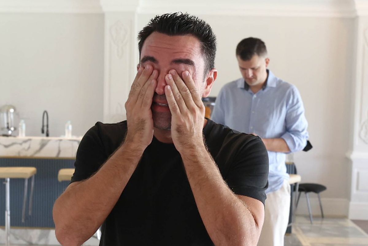 Xavi s-a despărțit în lacrimi de Al Sadd
