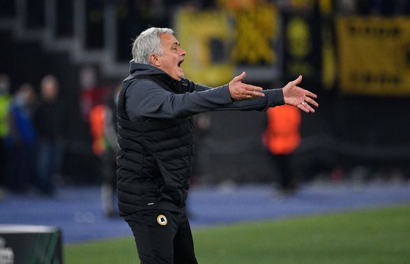 Mourinho dă vina pe arbitraj după un nou rezultat negativ la Roma: „Am avut două penalty-uri nedate!”