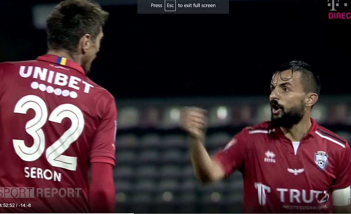 Conflict între Marius Croitoru și Șeroni, imediat după Argeș - Botoșani! Nu a fost singurul moment tensionat din tabăra moldovenilor + Reacția lui Iftime