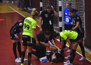 Lovitură pentru CSM București » Interul dreapta titular a suferit o accidentare cruntă și va lipsi 6 luni