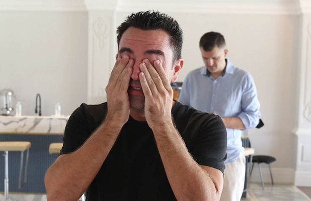 Xavi, în lacrimi! Noul antrenor al Barcelonei nu s-a putut abține