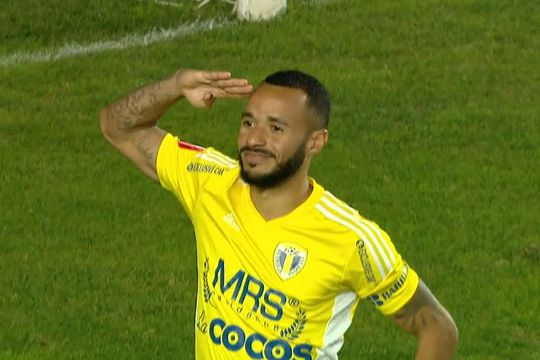 Jair, marcatorul unicului gol / FOTO: Captură @Orange Sport