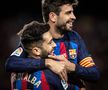 Pique a jucat ultimul meci din carieră » Barcelona - Almeria a trecut în plan secund