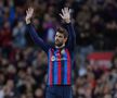 Pique a jucat ultimul meci din carieră » Barcelona - Almeria a trecut în plan secund