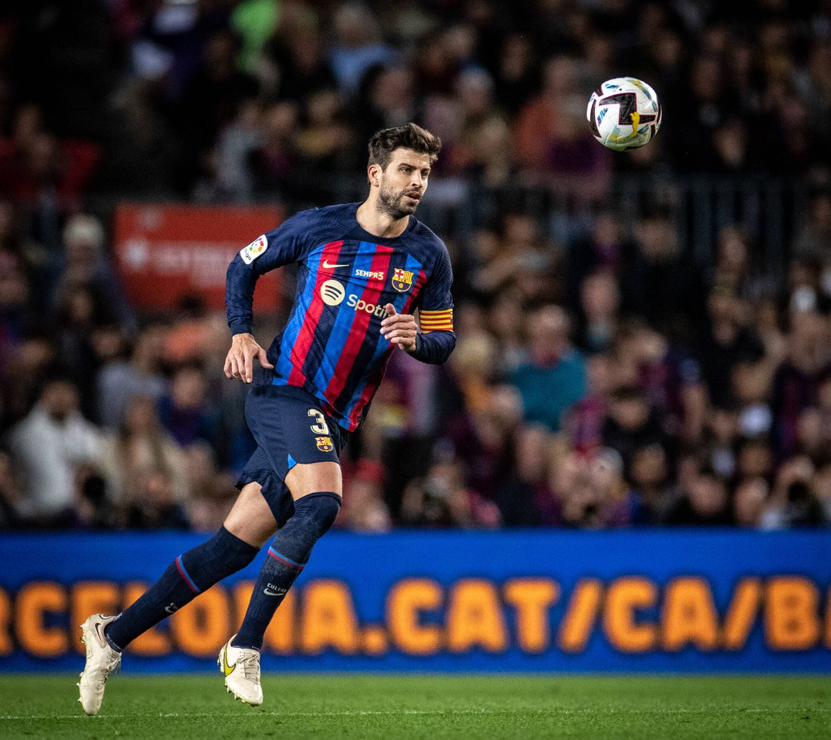 Pique a jucat ultimul meci din carieră » Barcelona - Almeria a trecut în plan secund