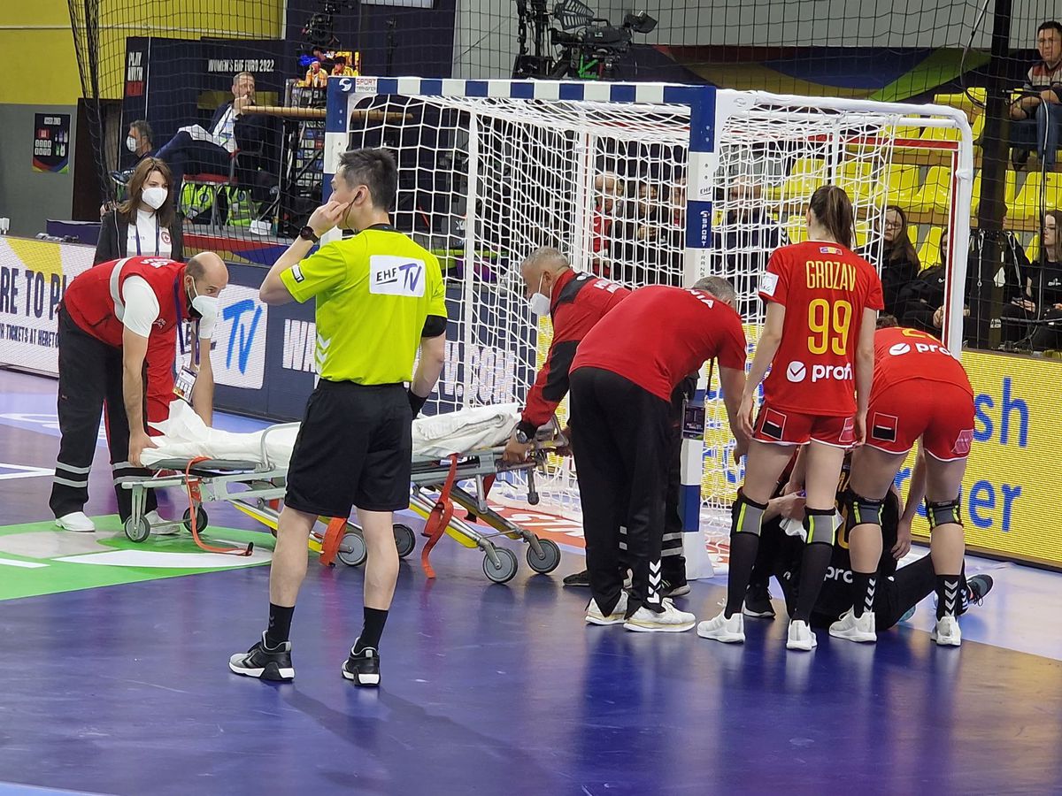 Iulia Dumanska, strigăt de durere la Skopje » Lovitura teribilă suferită în meciul cu Țările de Jos