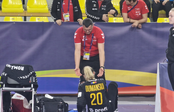 Iulia Dumanska, strigăt de durere la Skopje » Lovitura teribilă suferită în meciul cu Țările de Jos