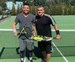 Alejandro Mancuso, la o partidă de tenis cu ”Il Fenomeno” Ronaldo, Mancuso fiind cunoscut și în Brazilia