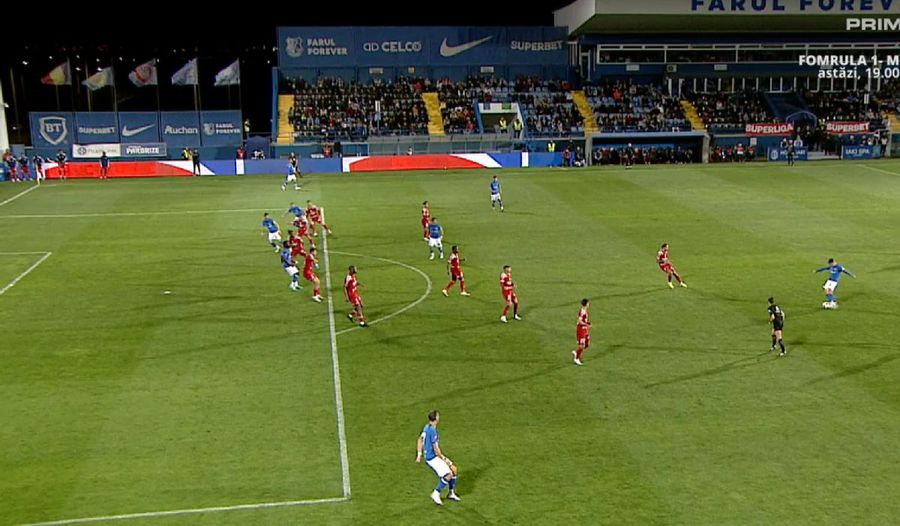 Hagi a amuțit! „Lanterna” FC Botoșani a dat lovitura pe terenul Farului în minutul 89