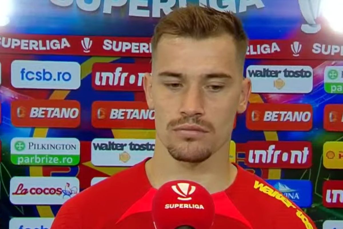 Darius Olaru, cu capul plecat după 1-2 cu Rapid: „Practic, ne-am marcat două autogoluri”
