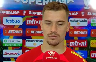 Darius Olaru, cu capul plecat după 1-2 cu Rapid: „Practic, ne-am marcat două autogoluri”