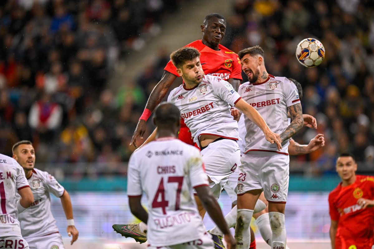 Acționarul Rapidului răspunde dur FCSB-ului: „Să se mai uite o dată la meci. Am fost clar mai buni, Papeau a driblat 3-4 oameni la gol”