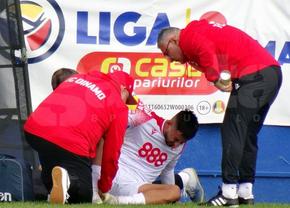 Ghinion teribil pentru fotbalistul lui Dinamo » A suferit o nouă accidentare gravă și va lipsi o perioadă îndelungată de pe gazon