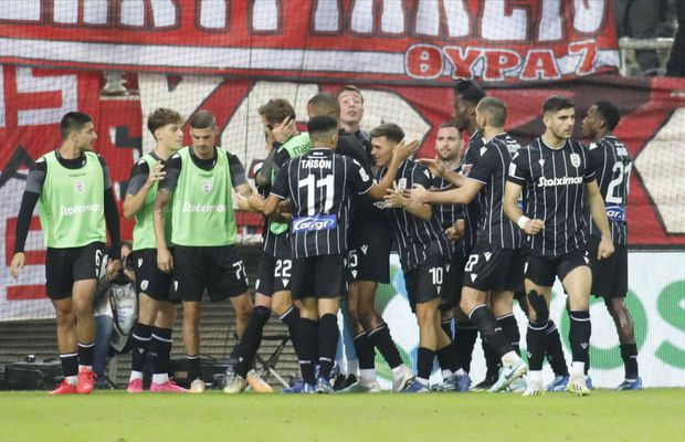 Olympiakos - PAOK 2-4 » Echipa lui Răzvan Lucescu și-a zdrobit rivala și s-a apropiat la un punct de podium