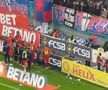 Le-au întors spatele! » Scenele surprinse pe Arena Națională, imediat după înfrângerea FCSB-ului cu Rapid