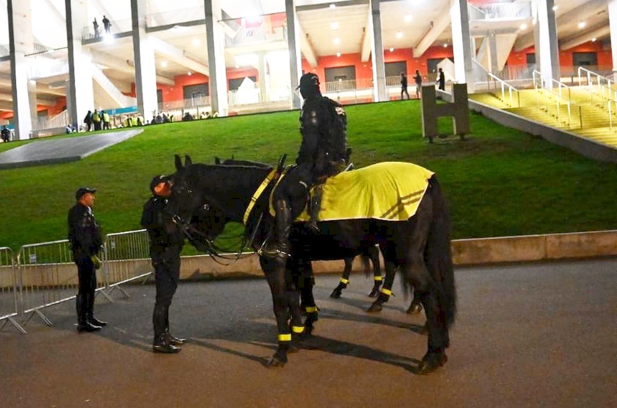 Imagini dinainte de FCSB - Rapid, derby pe Arena Națională