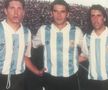 Generația Argentina 1994: Alejandro Mancuso alături de Diego ”Cholo” Simeone și Leo Rodriguez